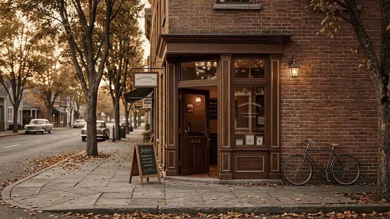 Small business storefront